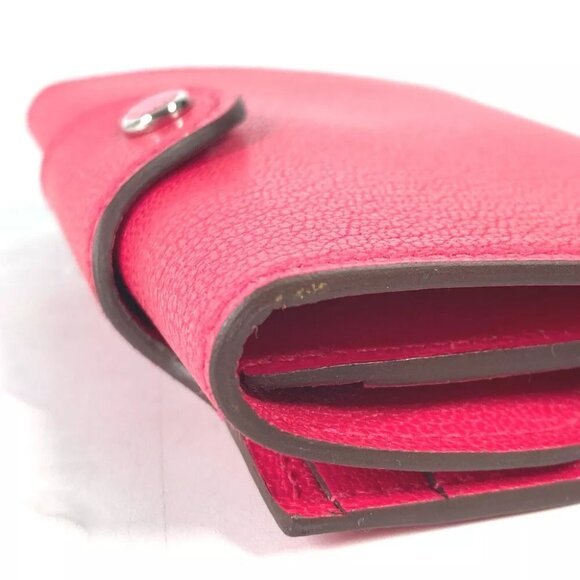 HERMES Serie Iliad Compact coin purse Card Case Folded wallet Unused - Picture 5 of 14